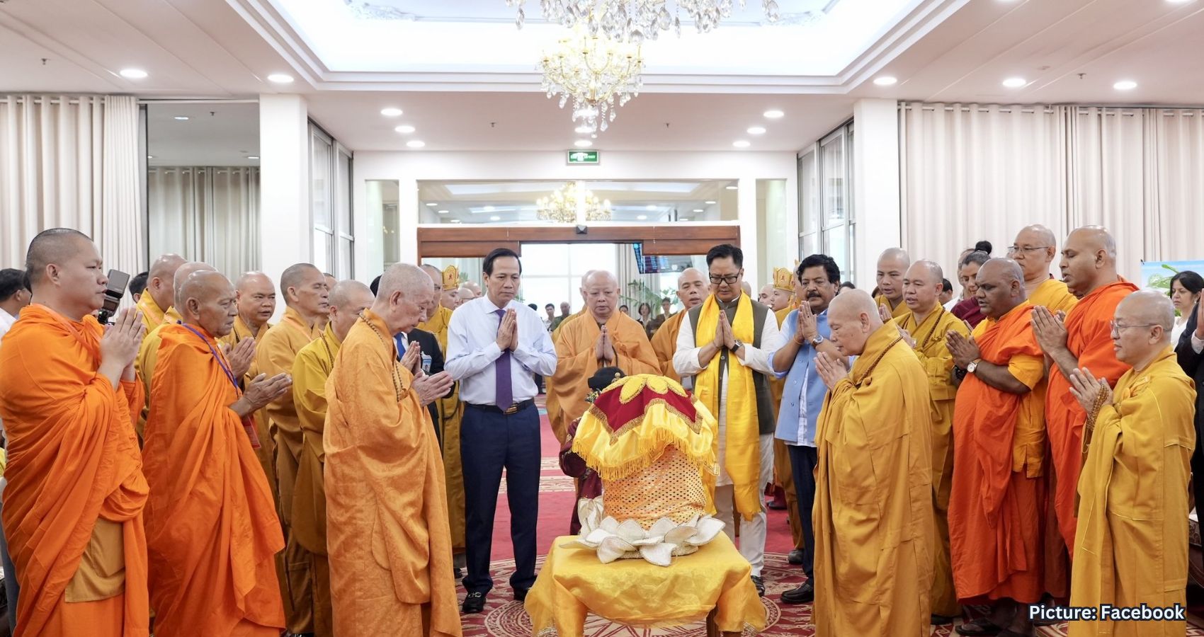 Buddha’s Sacred Relics Arrive in Vietnam for Historic Public Display During UN Vesak Celebrations