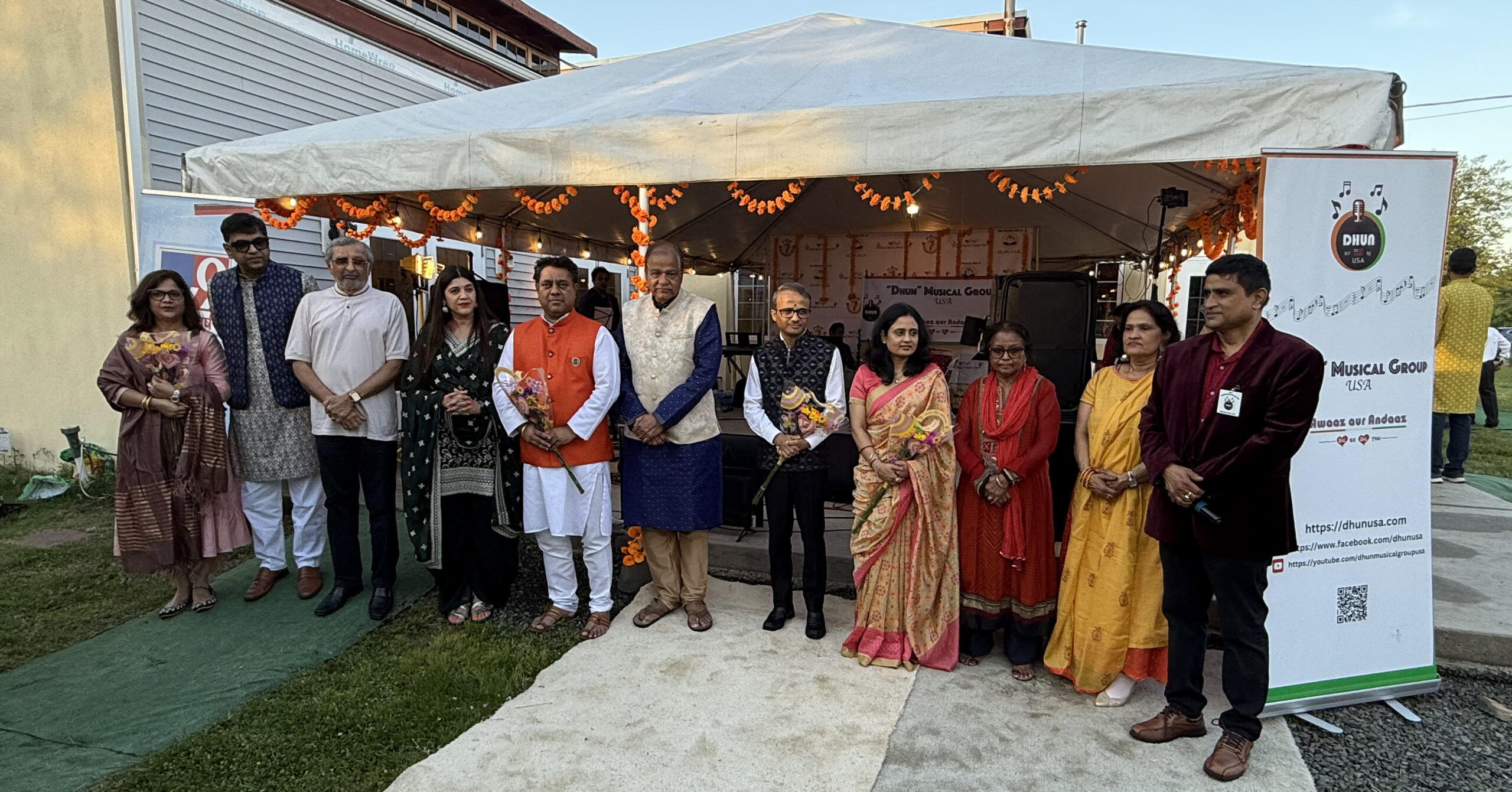 5 DHUN Musical Group Hosts Spectacular Fundraising Concert for Siddhivinayak Temple
