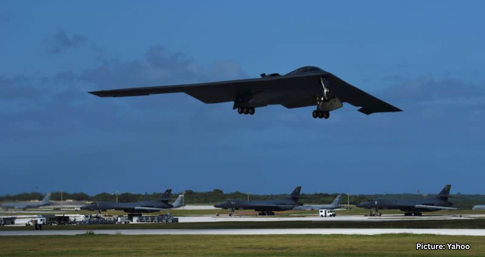 Featured & Cover B 2 Bombers Moved to Guam as Trump Considers U S Involvement in Israel Iran Conflict