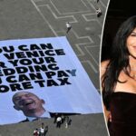 Featured & Cover Bezos and Sanchez’s Venice Wedding Sparks Protests Praise and Debate