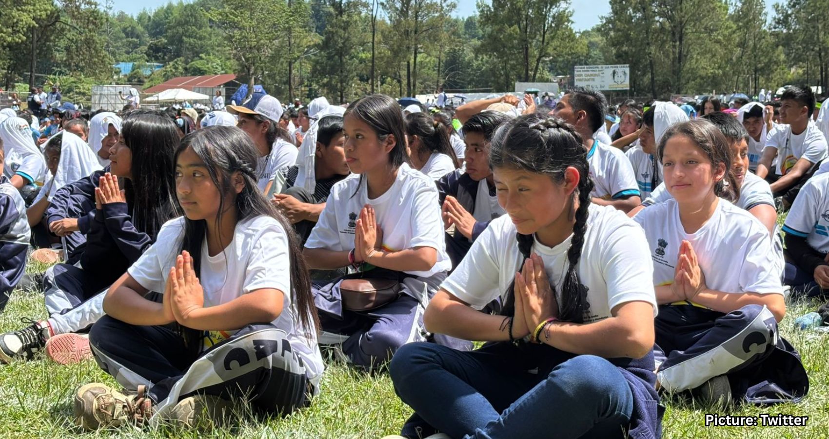 Featured & Cover India Marks Historic Global Yoga Milestone in Guatemala with Over 10 000 Participants