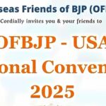 Featured & Cover OFBJP USA National Convention 2025 Highlights Diaspora Role and India US Partnership