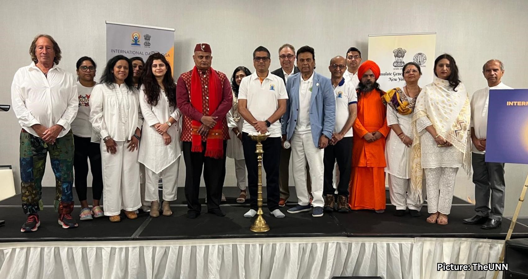 Featured & Cover  Over 300 Brave Rain to Celebrate International Yoga Day in Edison