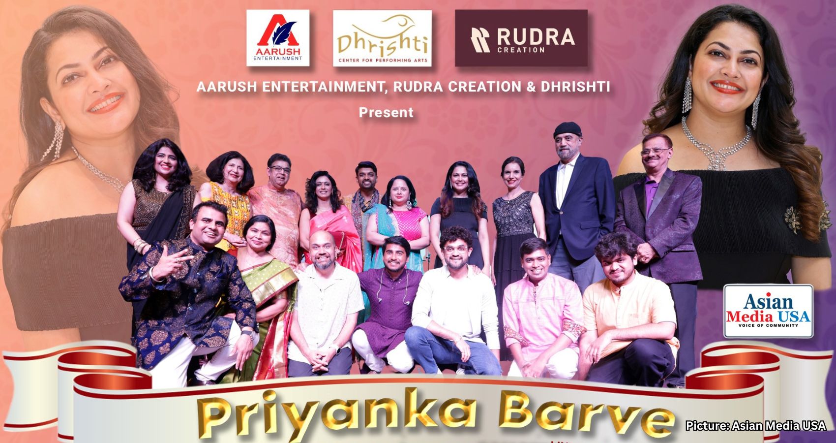 Priyanka Barve Captivates Chicago in Tribute to Legendary Divas at The Matrix Club