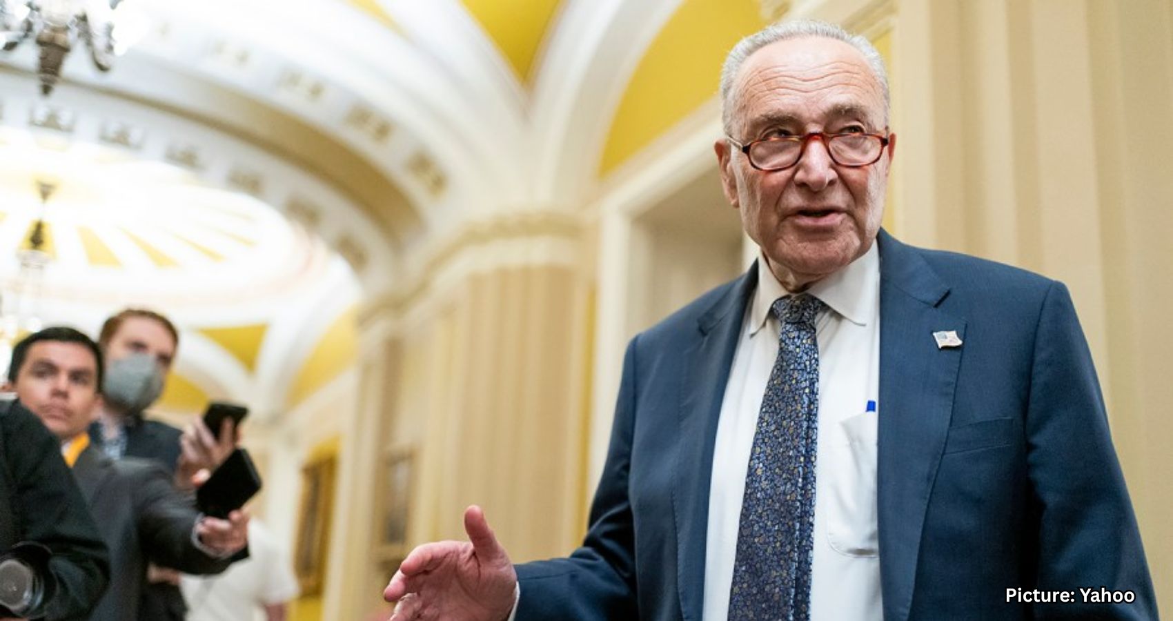 Featured & Cover Schumer Plans Procedural Block to Delay GOP's Megabill Passage