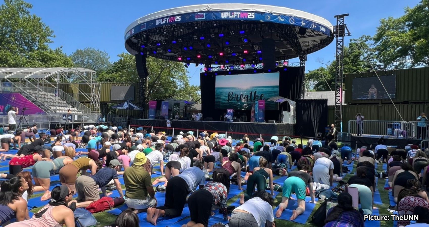 Featured & Cover The Giving Back Foundation Hosts Thousands Who Gathered in Central Park on Saturday for UPLIFTNY25 A Day of Spirituality & Wellness at Rumsey Playfield (1)