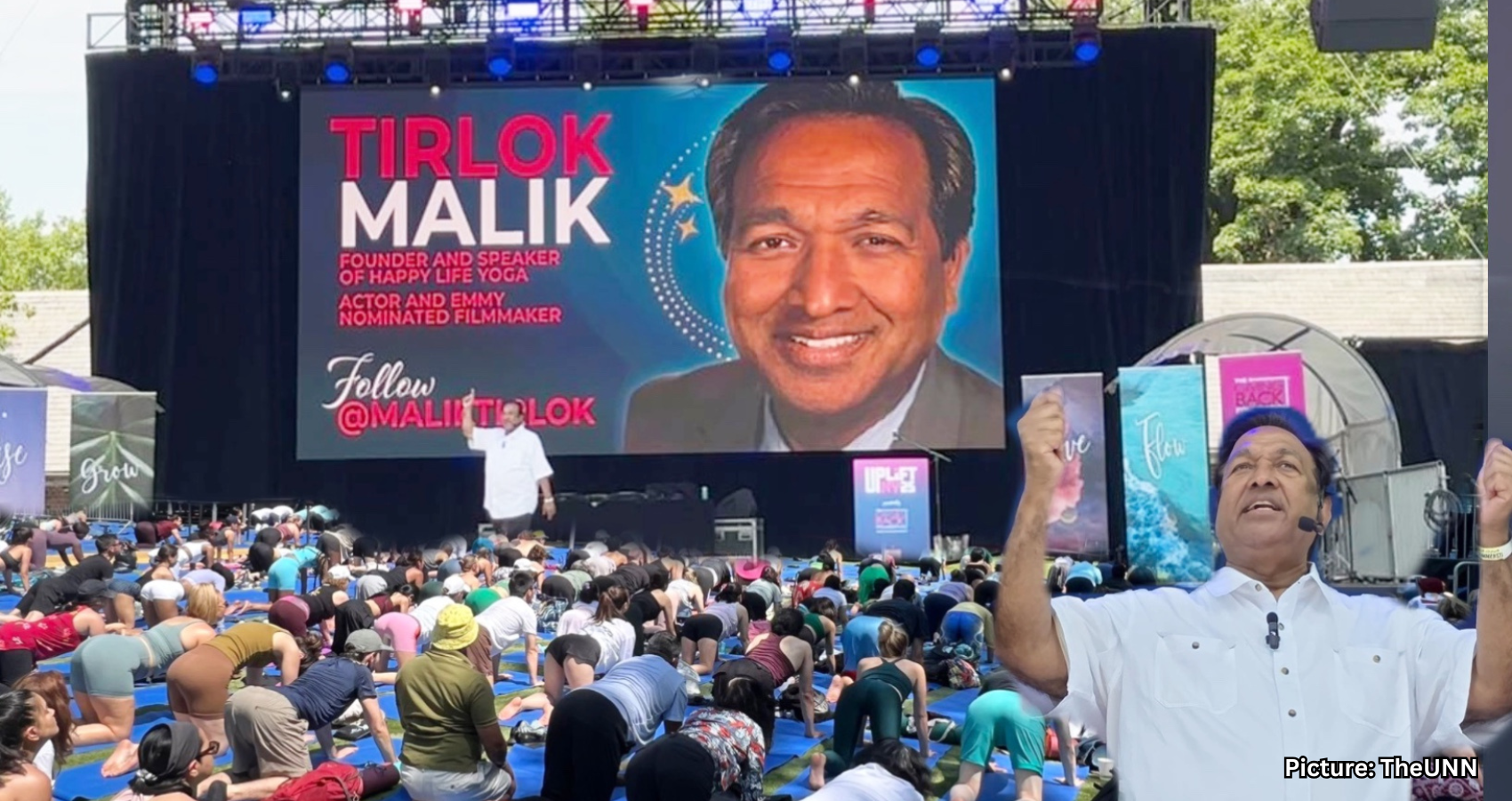 Featured & Cover Tirlok Malik Lights Up New York with Laughter and Joy