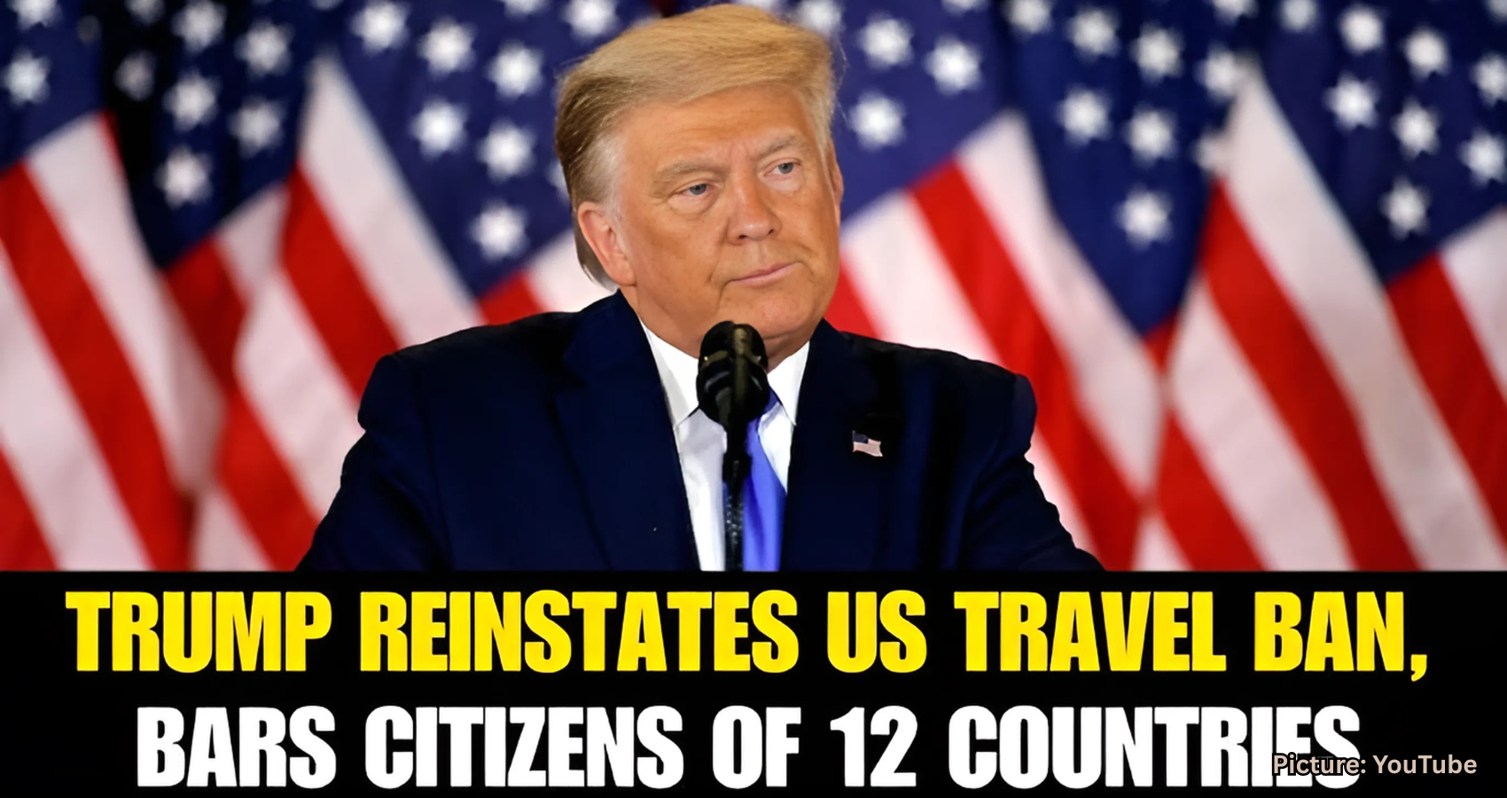 Trump Reinstates Broad Travel Restrictions on 19 Countries, Citing Security Concerns