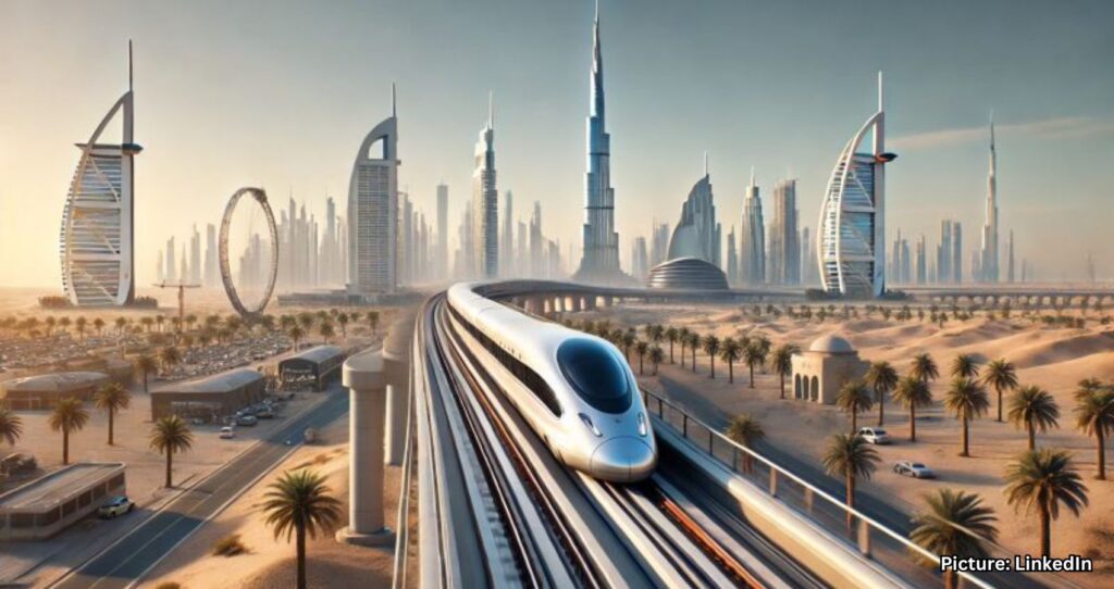 UAE Unveils Groundbreaking High-Speed Rail Linking Abu Dhabi and Dubai