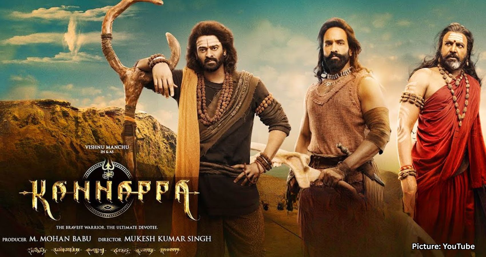 Featured & Cover Vishnu Manchu’s Kannappa to Showcase Three Generations of Mohan Babu Family in Mega Budget Epic