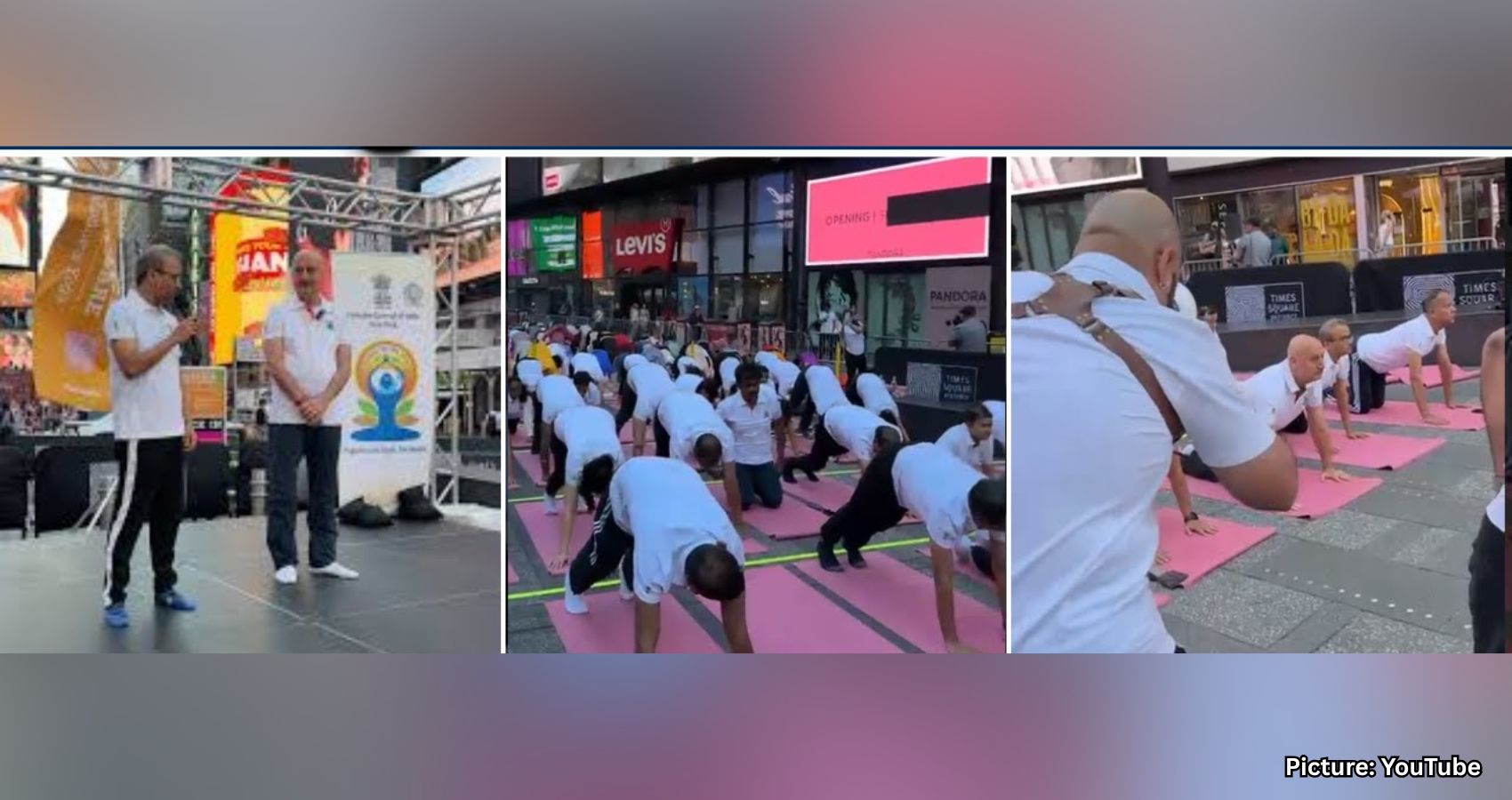 Featured & Cover Yoga Day at Times Square Draws 10 000 Participants in a Grand Celebration of Wellness
