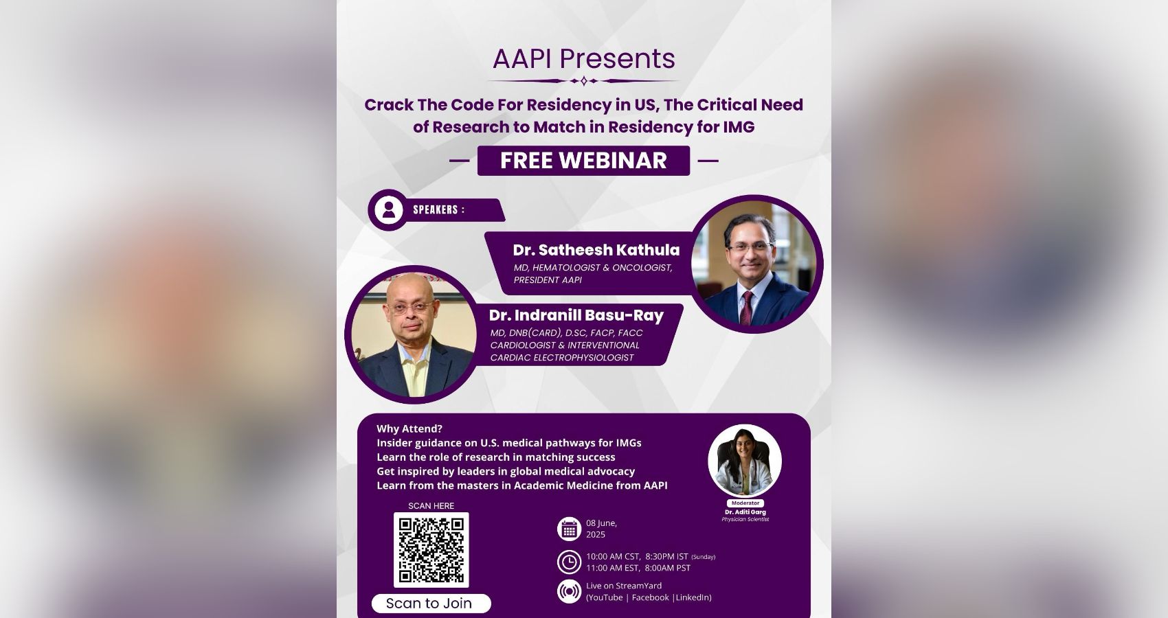 How Research Gives IMGs a Competitive Edge Over High USMLE Scores Dr Katula & Dr Basu