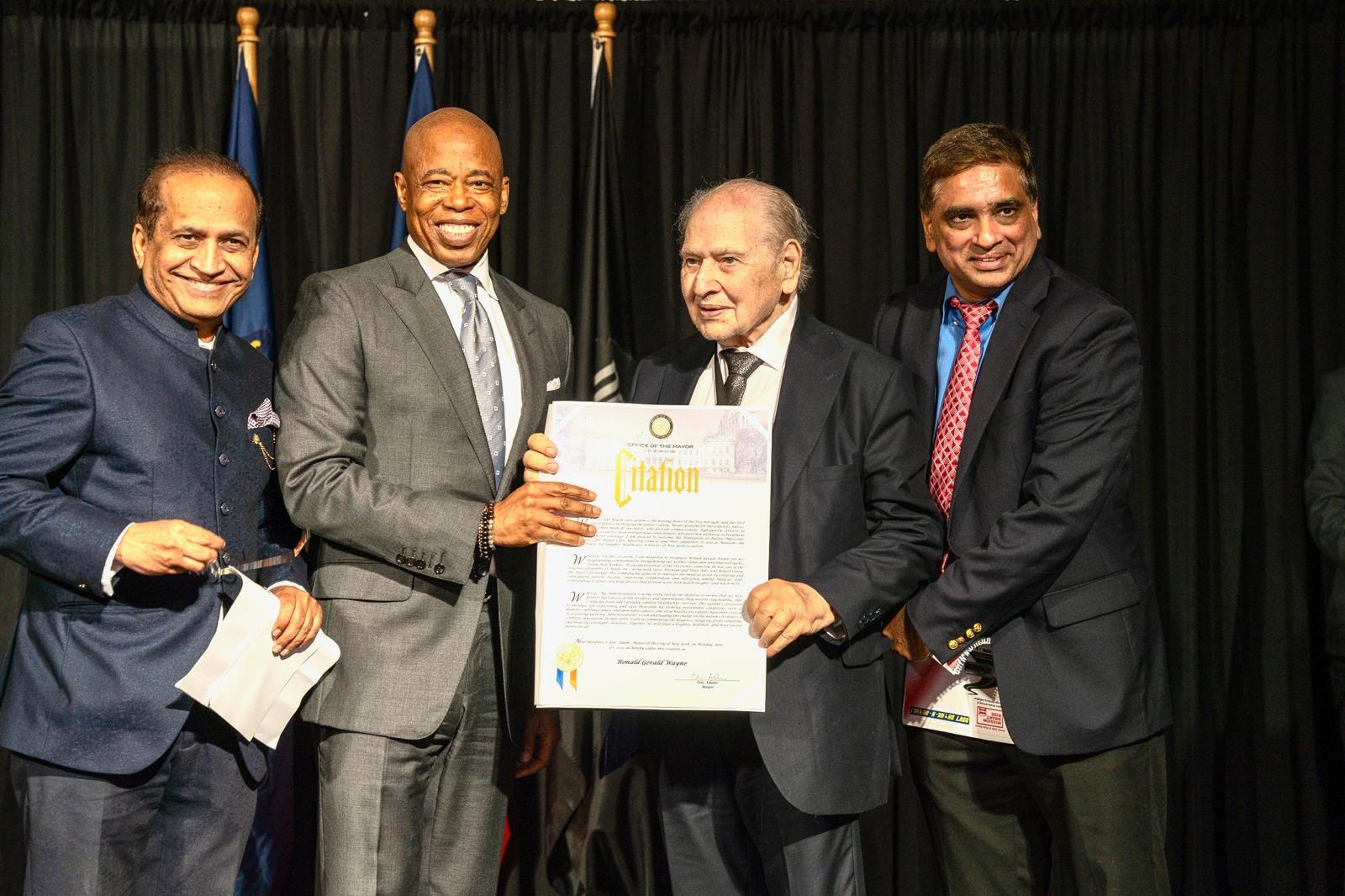 Ron Wayne honored