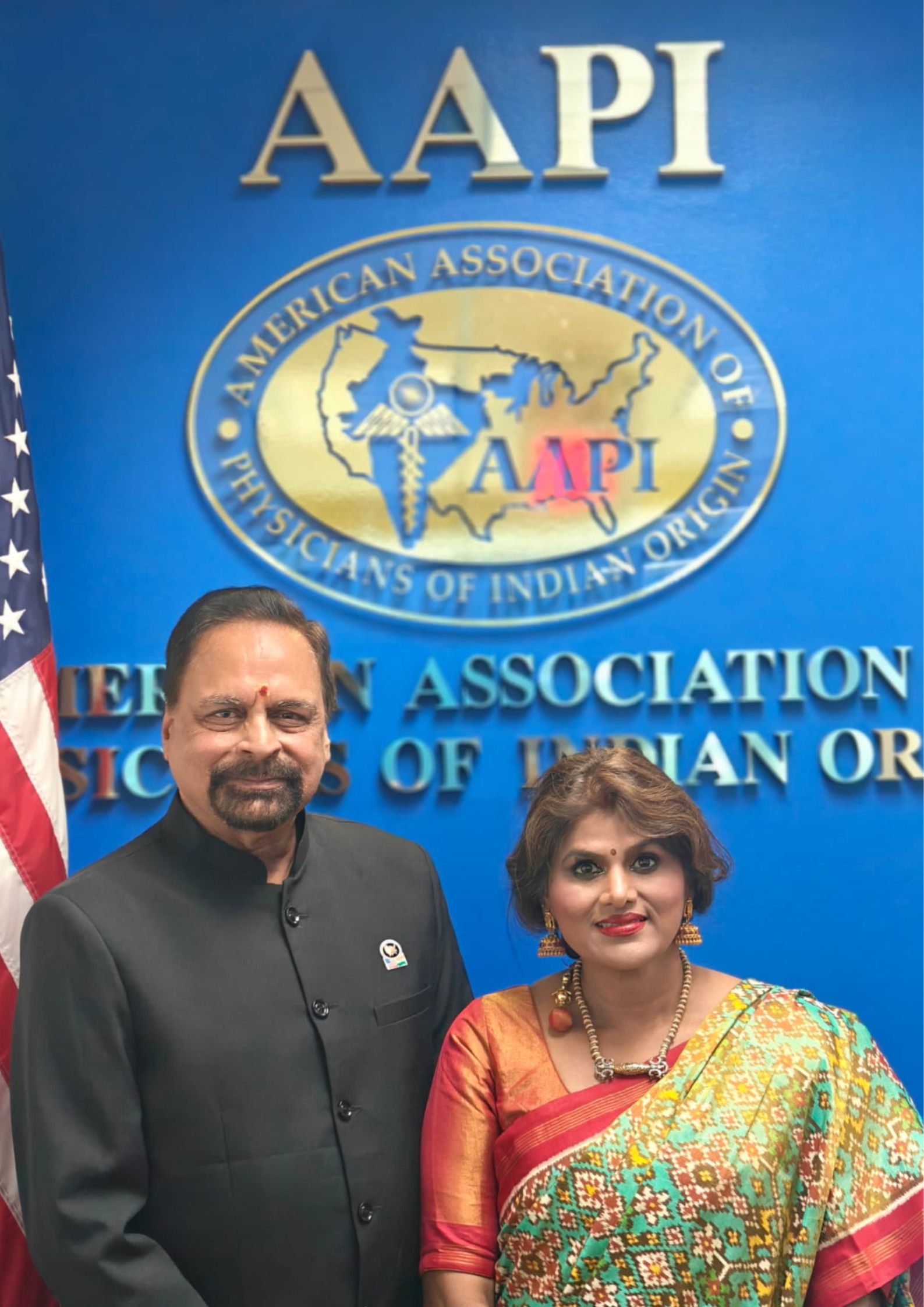 6 Dr Amit Chakrabarty & Dr Hetal Gor Formally Assume Charge as President & BOT Chairperson AAPI