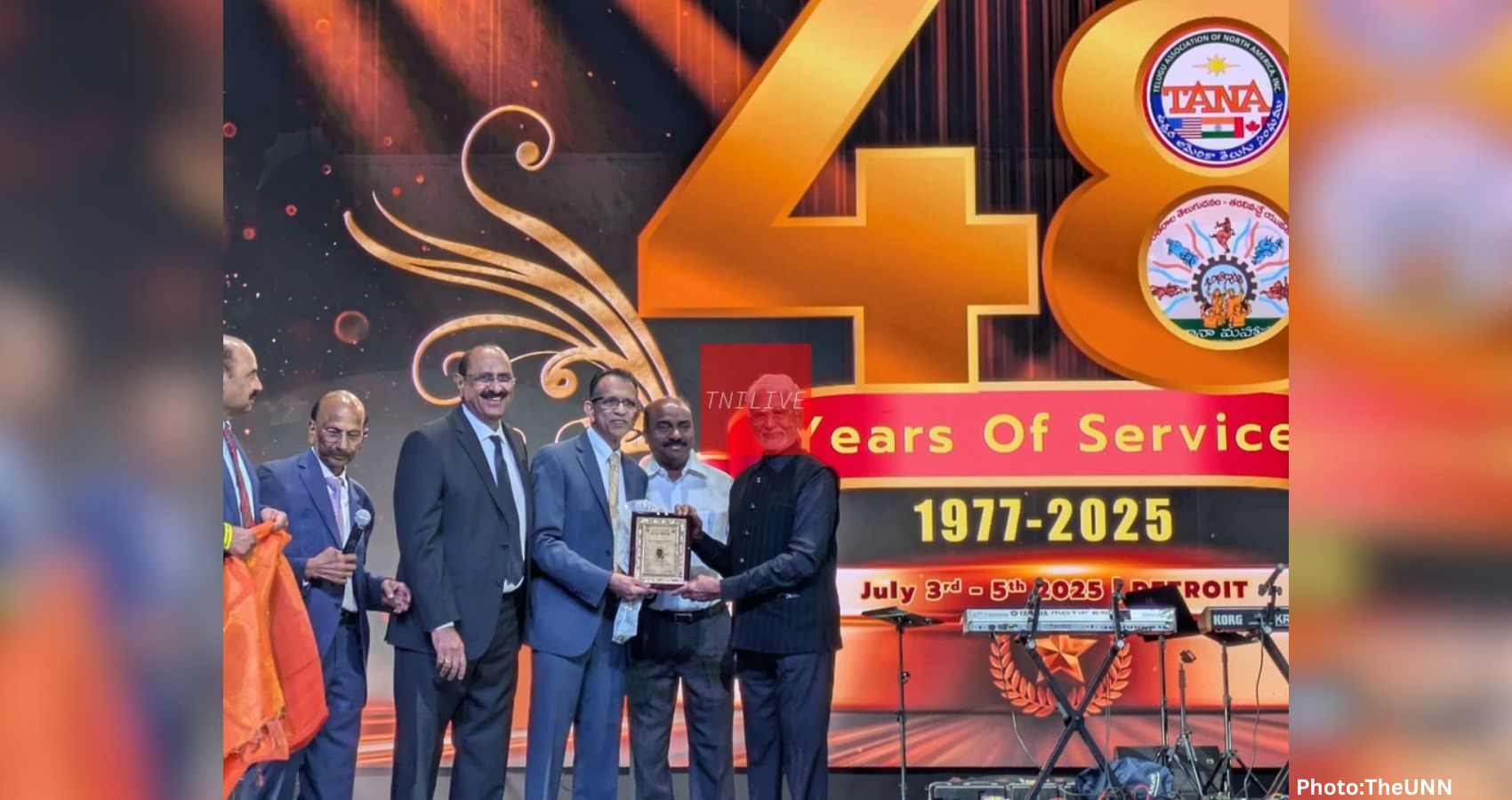 Dr. Lokesh Edara Presented With TANA Foundation Lifetime Achievement Award