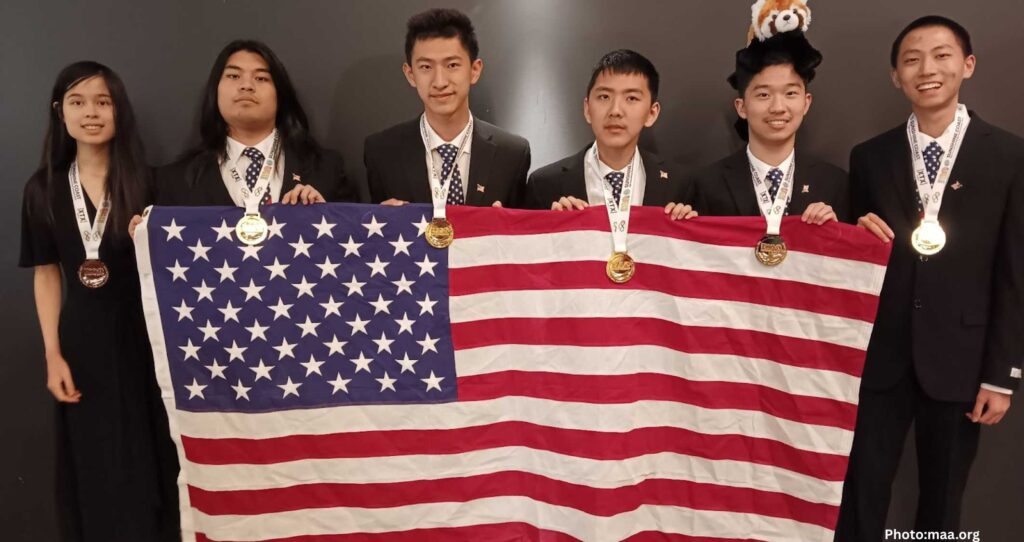Feature and Cover USA Takes Second in 66th International Mathematical Olympiad