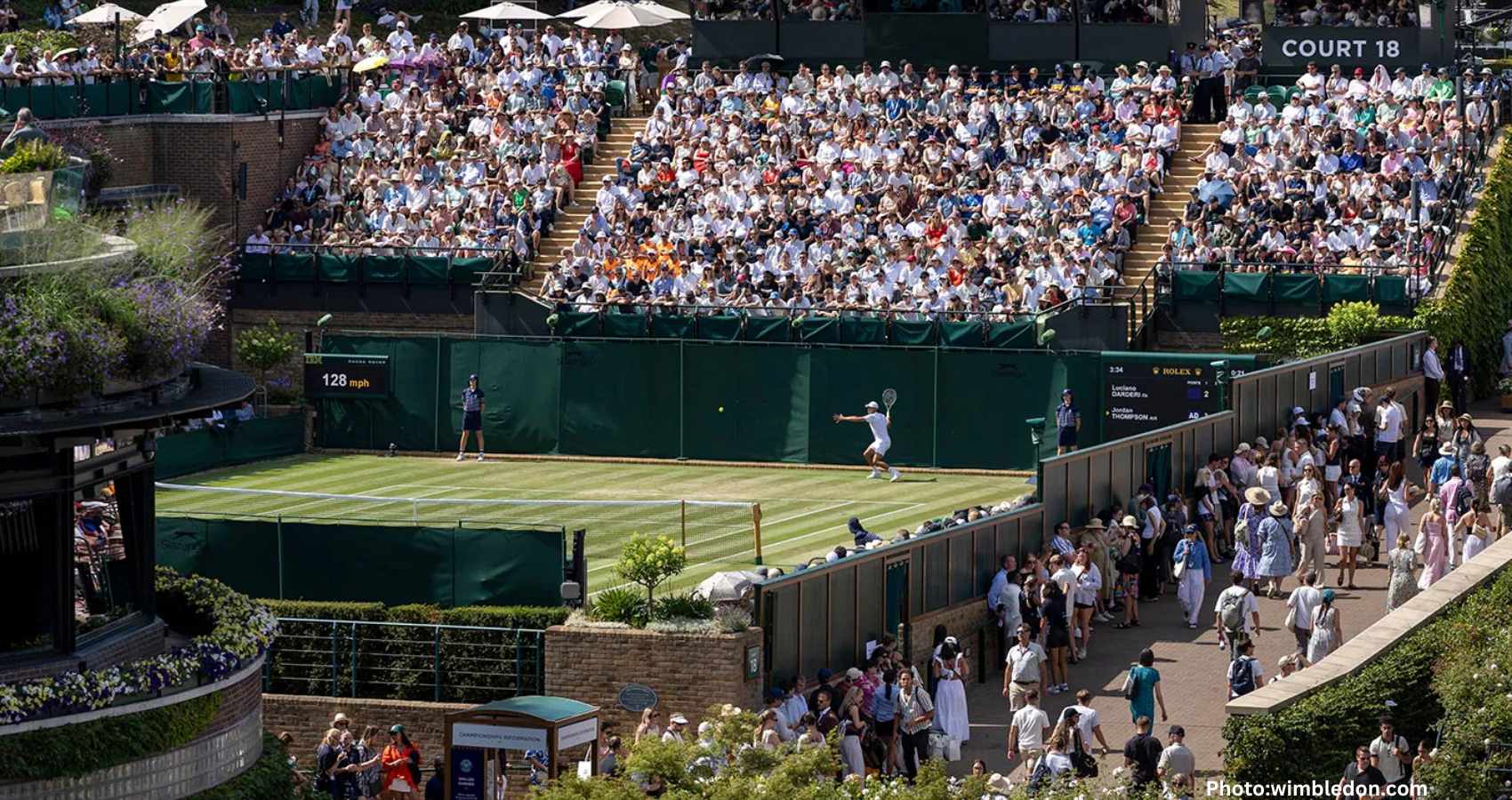 Feature and Cover Wimbledon Eliminates Line Judges After 148 Years