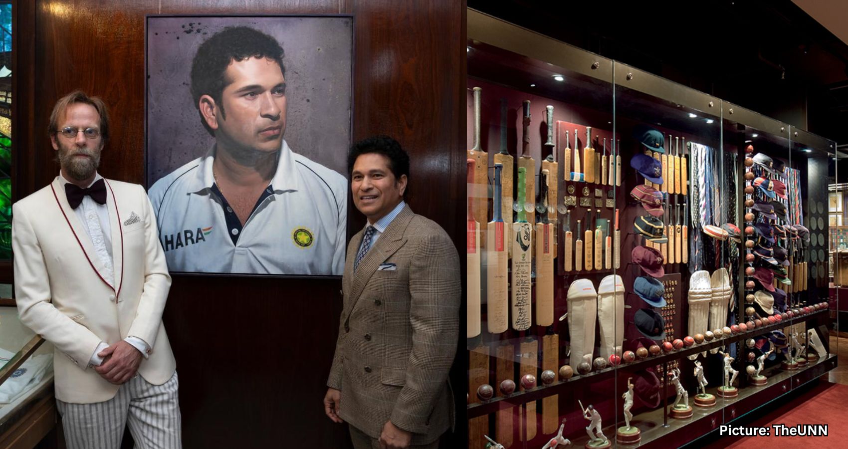 Sachin Tendulkar’s Portrait Unveiled at MCC Museum