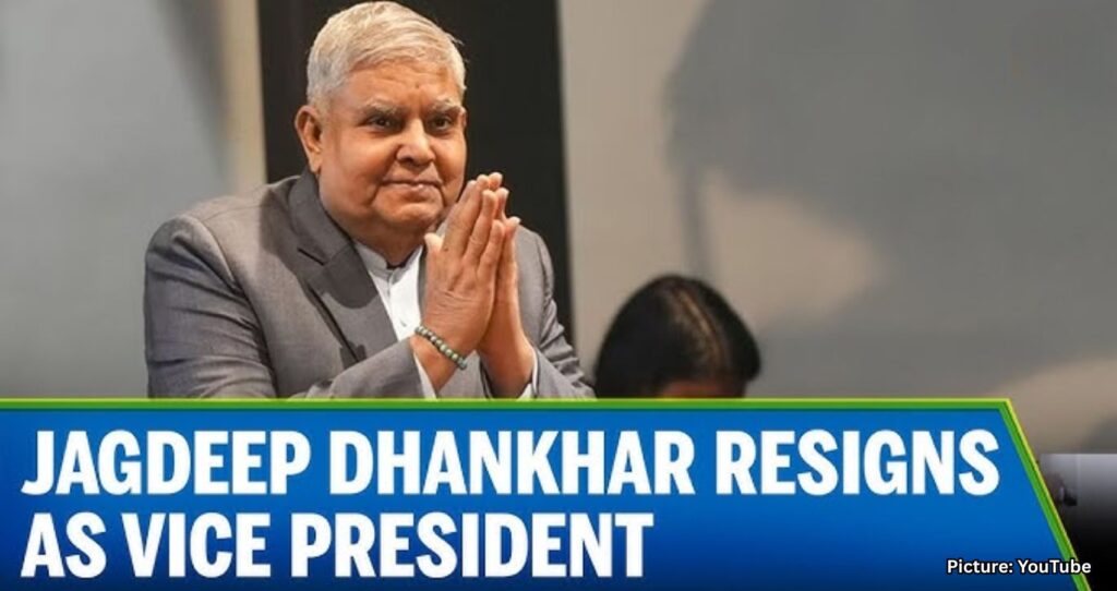 Featured & Cover Vice President Dhankhar Resigns Due to Health Concerns
