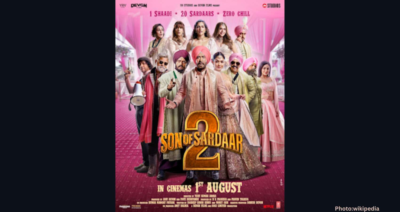 Feature and Cover Ajay Devgn's 'Son of Sardaar 2' Holds Steady Nears Rs 35 Crore