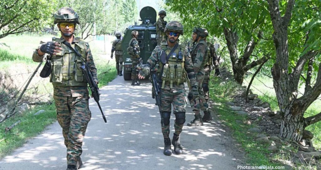 Feature and Cover Kishtwar Encounter Two Hizbul Militants Including Commander Trapped in Forest
