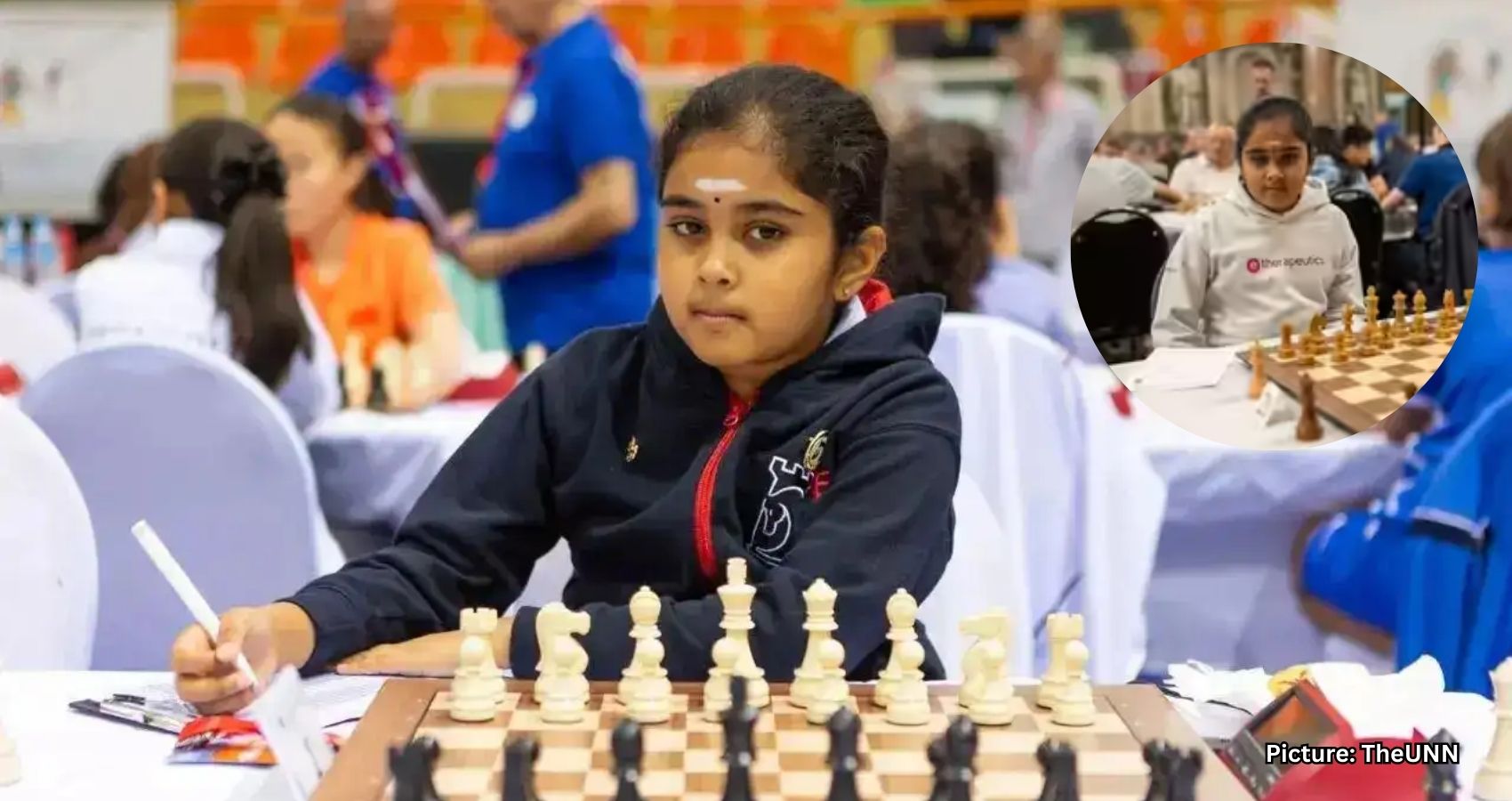 Featured & Cover 10 Year Old Indian American Bodhana Sivanandan Surprises Chess Grandmaster