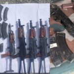 Featured & Cover Arms and Ammunition Seized During Operation in Kupwara North Kashmir