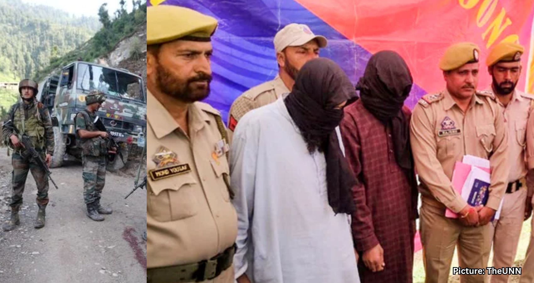Security Forces Achieve Success in Poonch, Arrest Two Local Terrorists