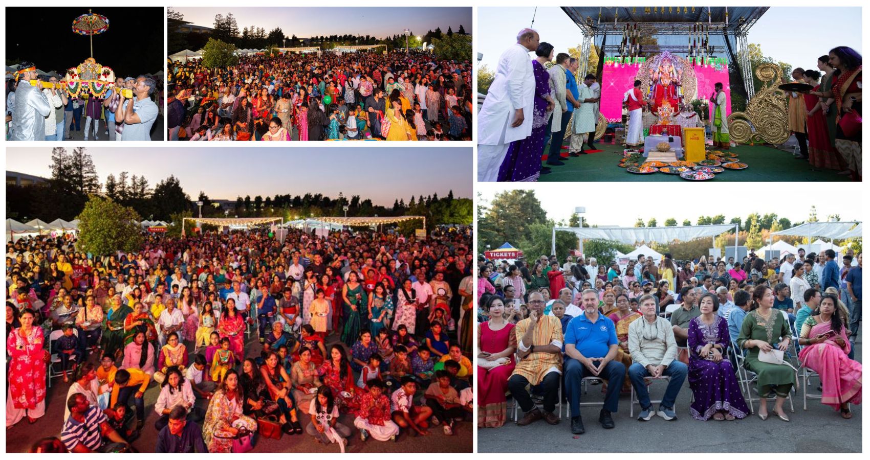 1 GANPATI BAPPA MORYA – Bay Area's Largest & Grandest Ganesh Festival Draws 20 000+ Devotees in a Spectacular Celebration