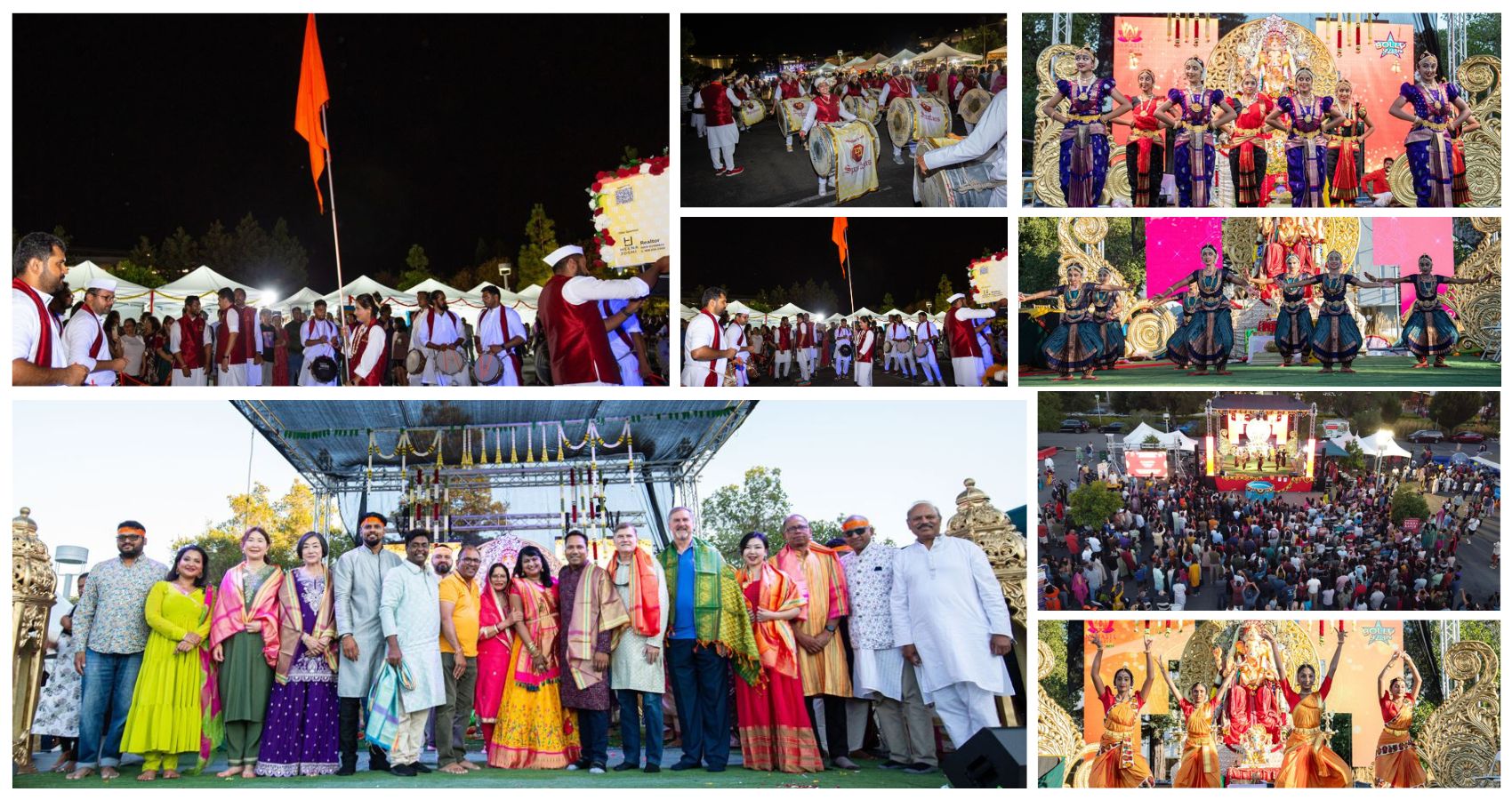 2 GANPATI BAPPA MORYA – Bay Area's Largest & Grandest Ganesh Festival Draws 20 000+ Devotees in a Spectacular Celebration