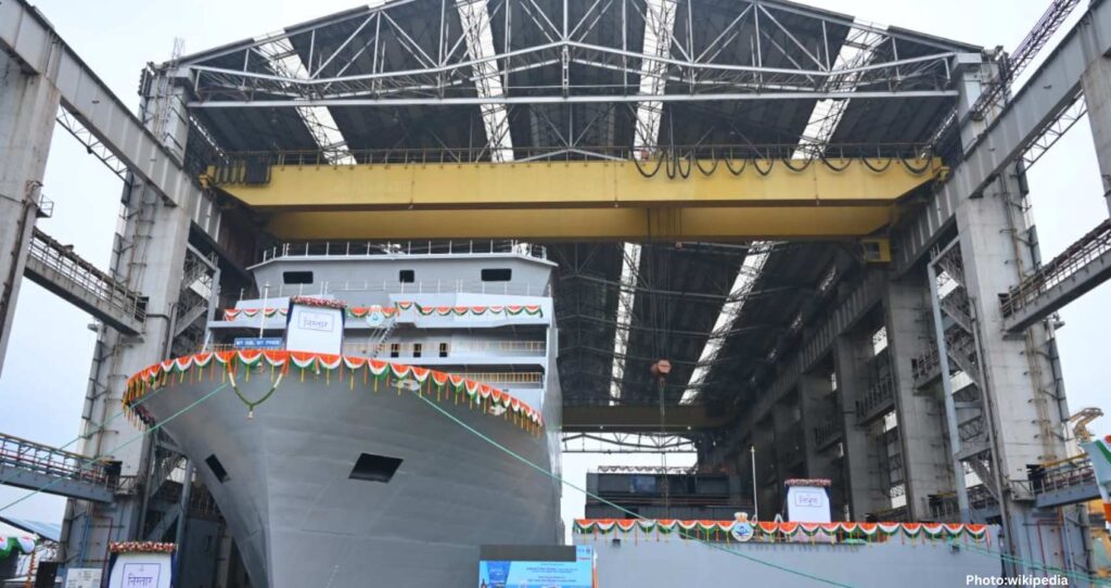 Feature and Cover INS Nistar Arrives at Singapore's Changi Naval Base for Pacific Reach 2025