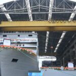 Feature and Cover INS Nistar Arrives at Singapore's Changi Naval Base for Pacific Reach 2025