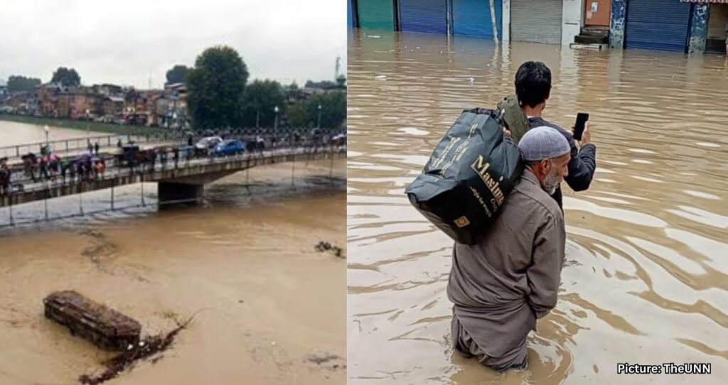 Authorities Remain Vigilant as Jhelum River Exceeds Flood Levels at Sangam