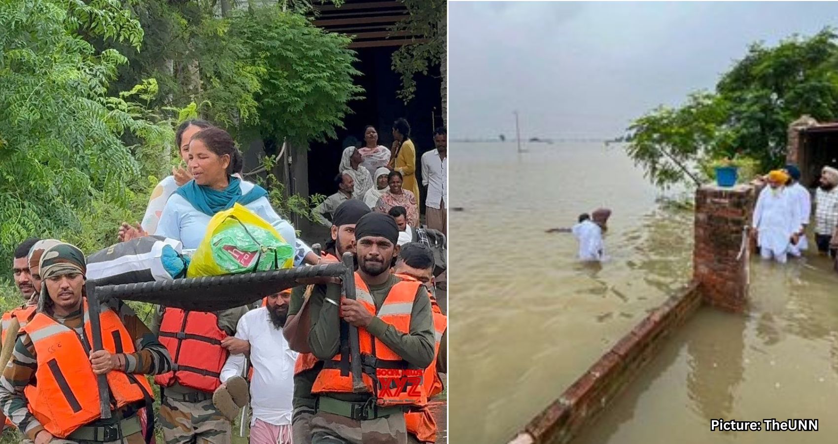 Featured & Cover Cardiac Patient Rescued from Flooded Village Near Ajnala