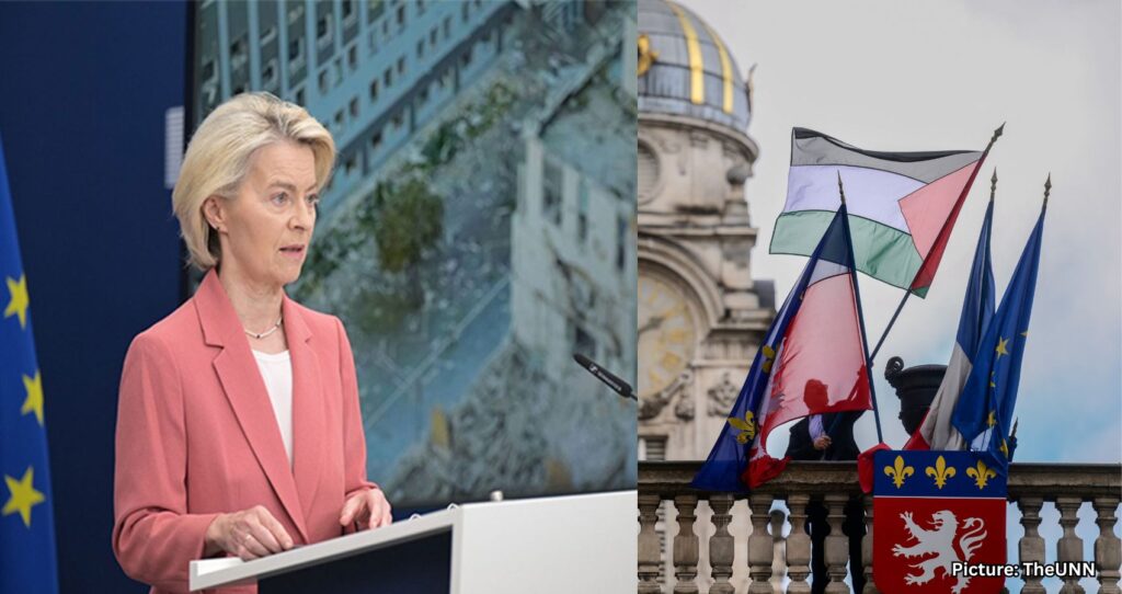 EU Chief Calls for Gaza Reconstruction and Two-State Solution at UNGA