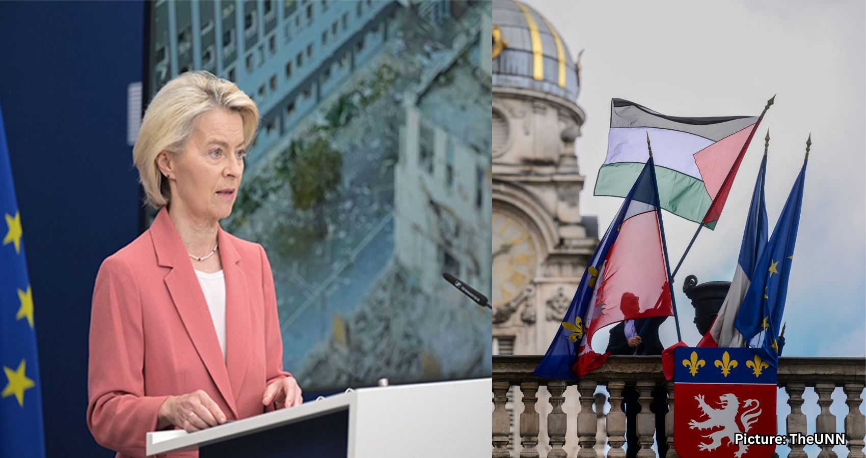 Featured & Cover EU Chief Calls for Gaza Reconstruction and Two State Solution at UNGA