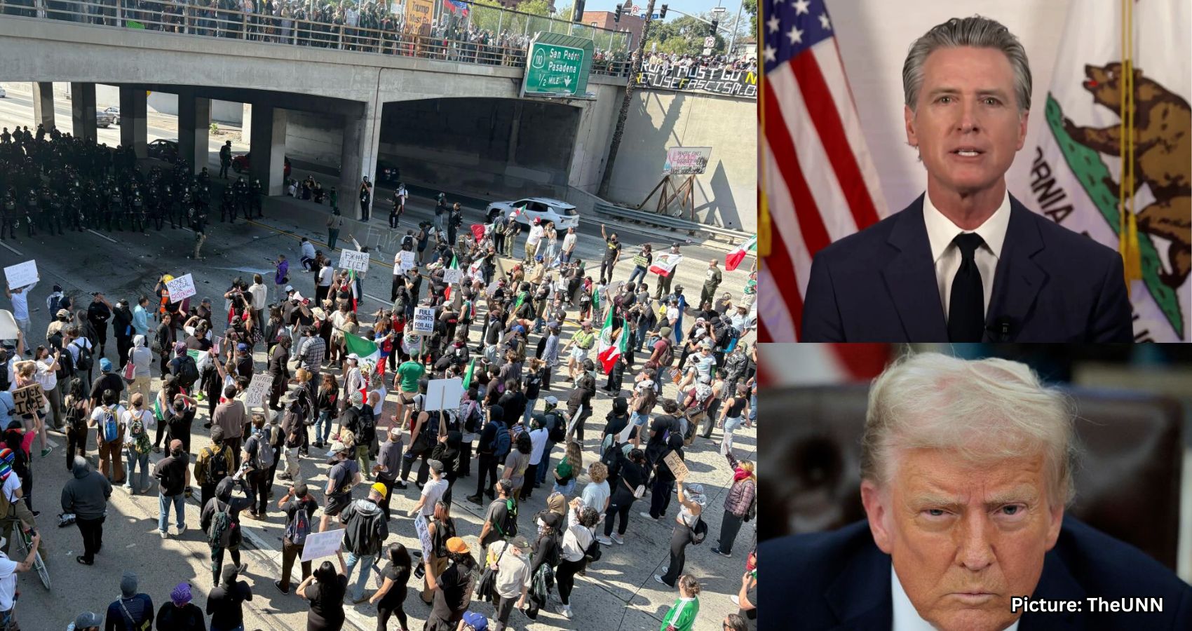 Featured & Cover Trump Officials Criticize Governor for Ignoring Disruptive Anti ICE Protests