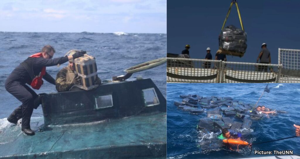 US Strikes Drug-Smuggling Boat Carrying Over Ton of Cocaine