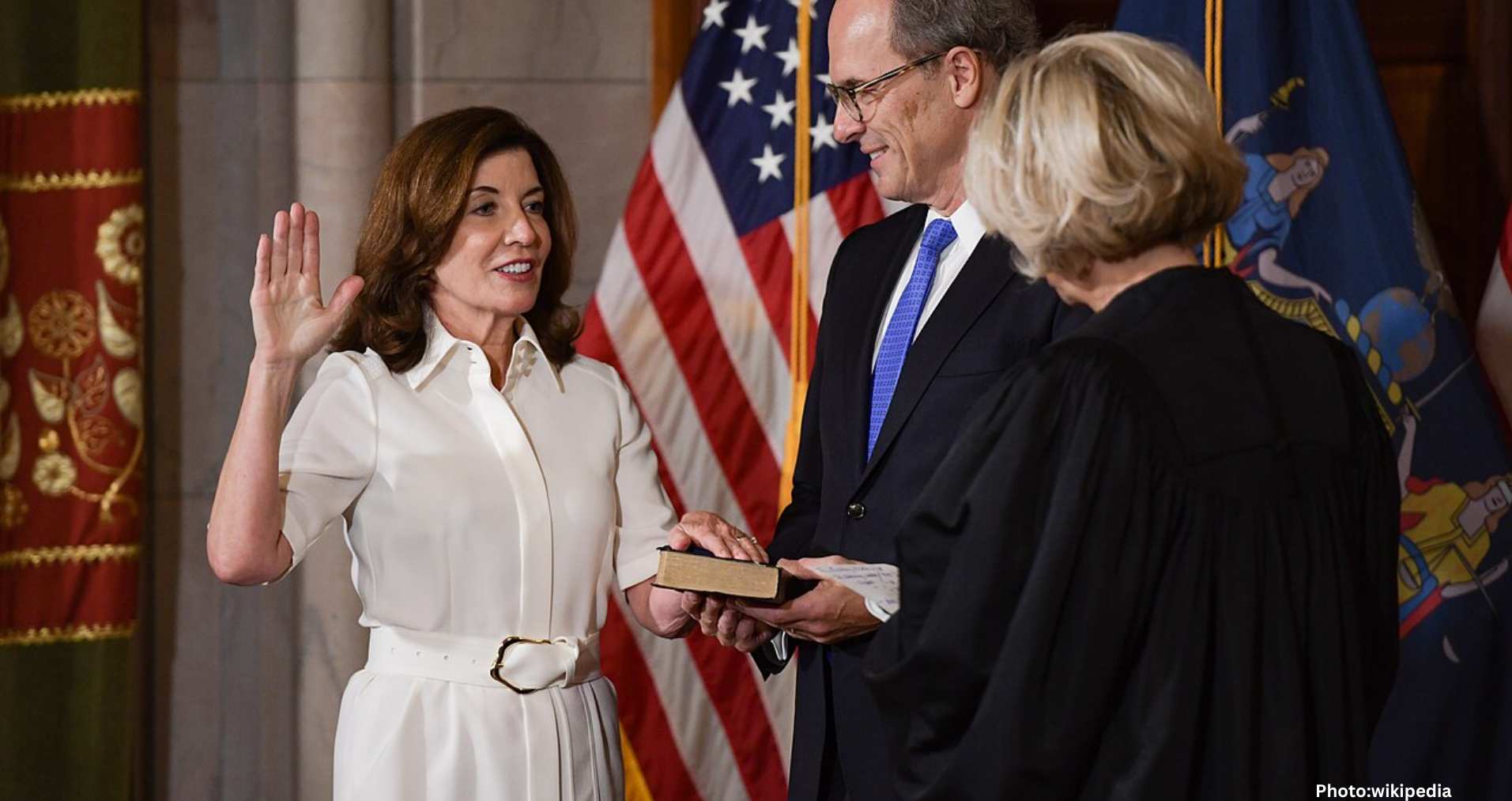 Feature and Cover New York Governor Kathy Hochul Joins BAPS Flushing Mandir for Diwali Celebration