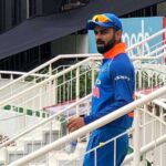 Feature and Cover Virat Kohli Arrives in Delhi with Dyed Beard Ahead of Australia Flight
