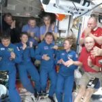 Featured & Cover Alien Encounter Joke by ISS Crew as SpaceX Team Arrives