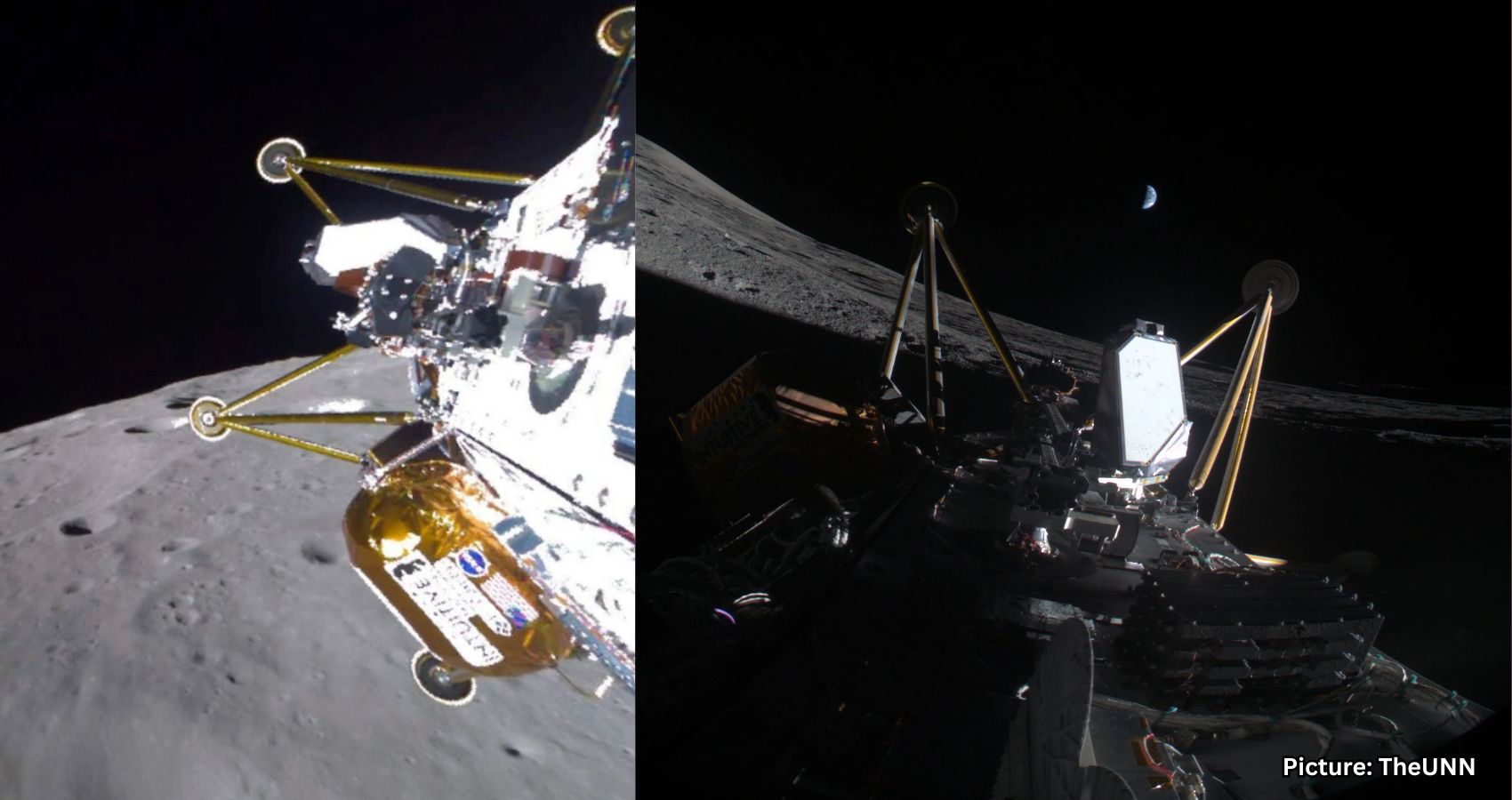 Featured & Cover Athena Lunar Lander Reaches Moon; Condition Still Uncertain