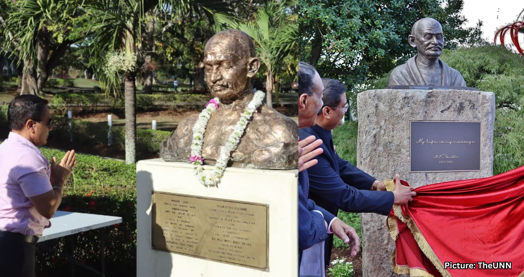 Featured & Cover Gandhian Society and Indian Consulate Celebrate Mahatma Gandhi's 156th Birthday in New Jersey
