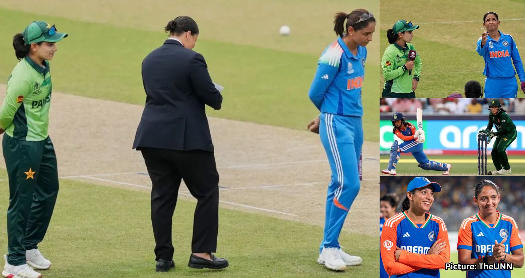 Featured & Cover India Pakistan Women's World Cup Match Sees No Handshake Between Captains