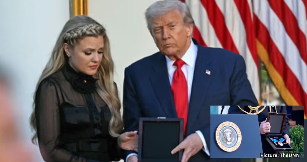 Trump Awards Charlie Kirk Presidential Medal of Freedom Posthumously