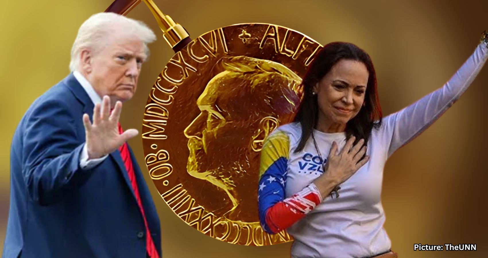 Featured & Cover Trump Overlooked for Nobel Peace Prize; Venezuelan Activist Wins Award