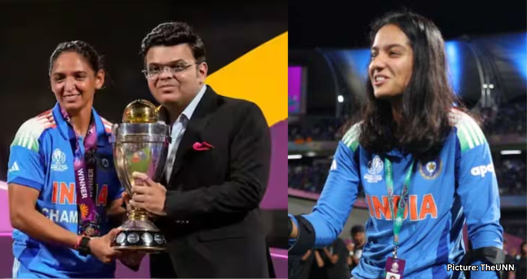Featured & Cover Jay Shah Honors Injured Indian Star Pratika Rawal with Medal