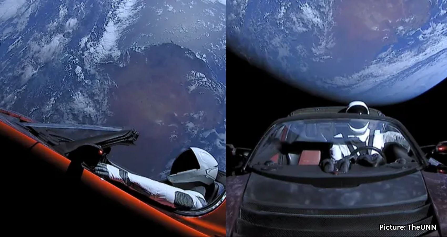 Featured & Cover Newly Discovered Asteroid Identified as Tesla Roadster in Space