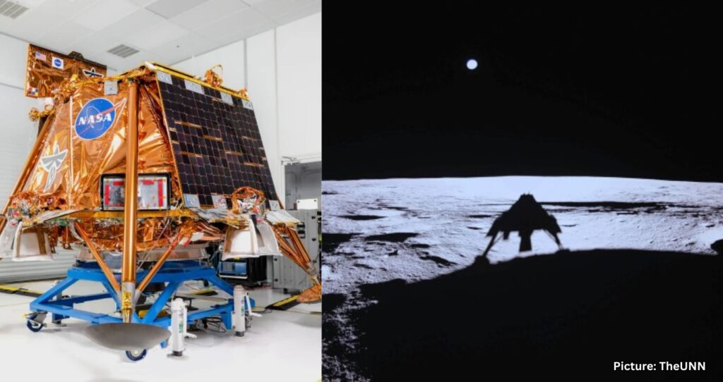Featured & Cover Private Lunar Lander Blue Ghost Successfully Lands on Moon for NASA