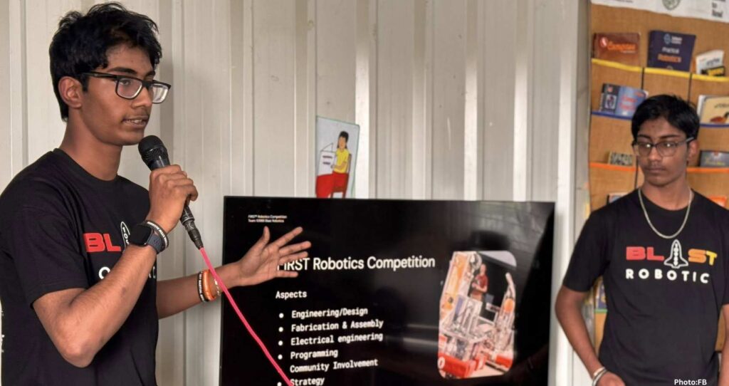 BLAST Robotics Co-Captains Host STEM Workshop for 165 Girls in Telangana